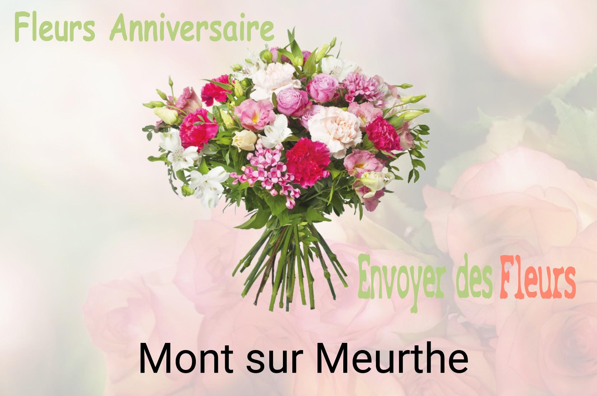 Bouquet de fleurs d’anniversaire livré à Mont-sur-Meurthe